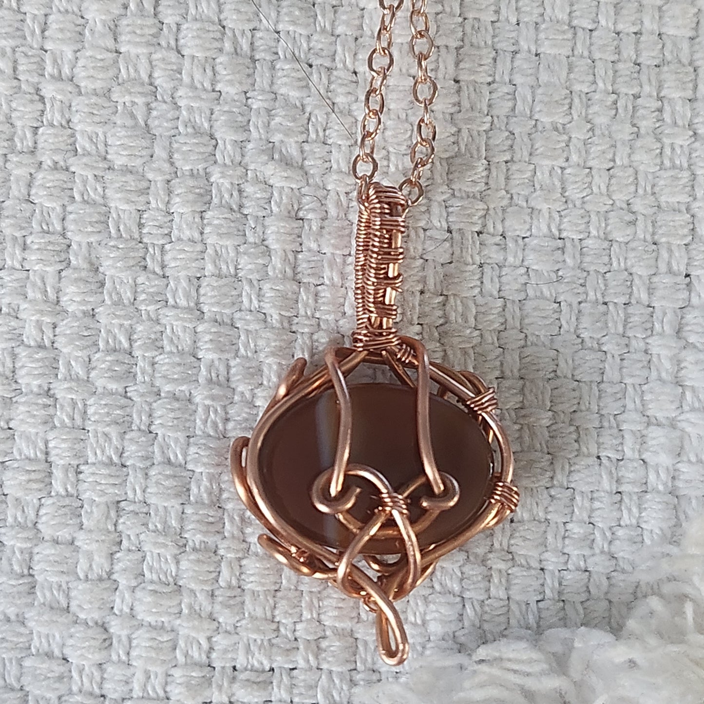 Small Red Carnelian Pendant (SALE)