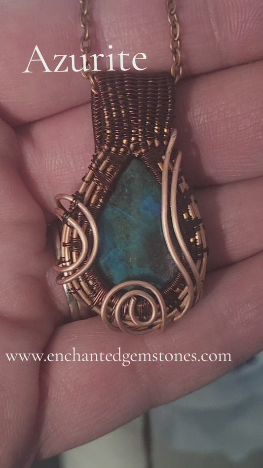 Azurite Pendant (RARE Stone)