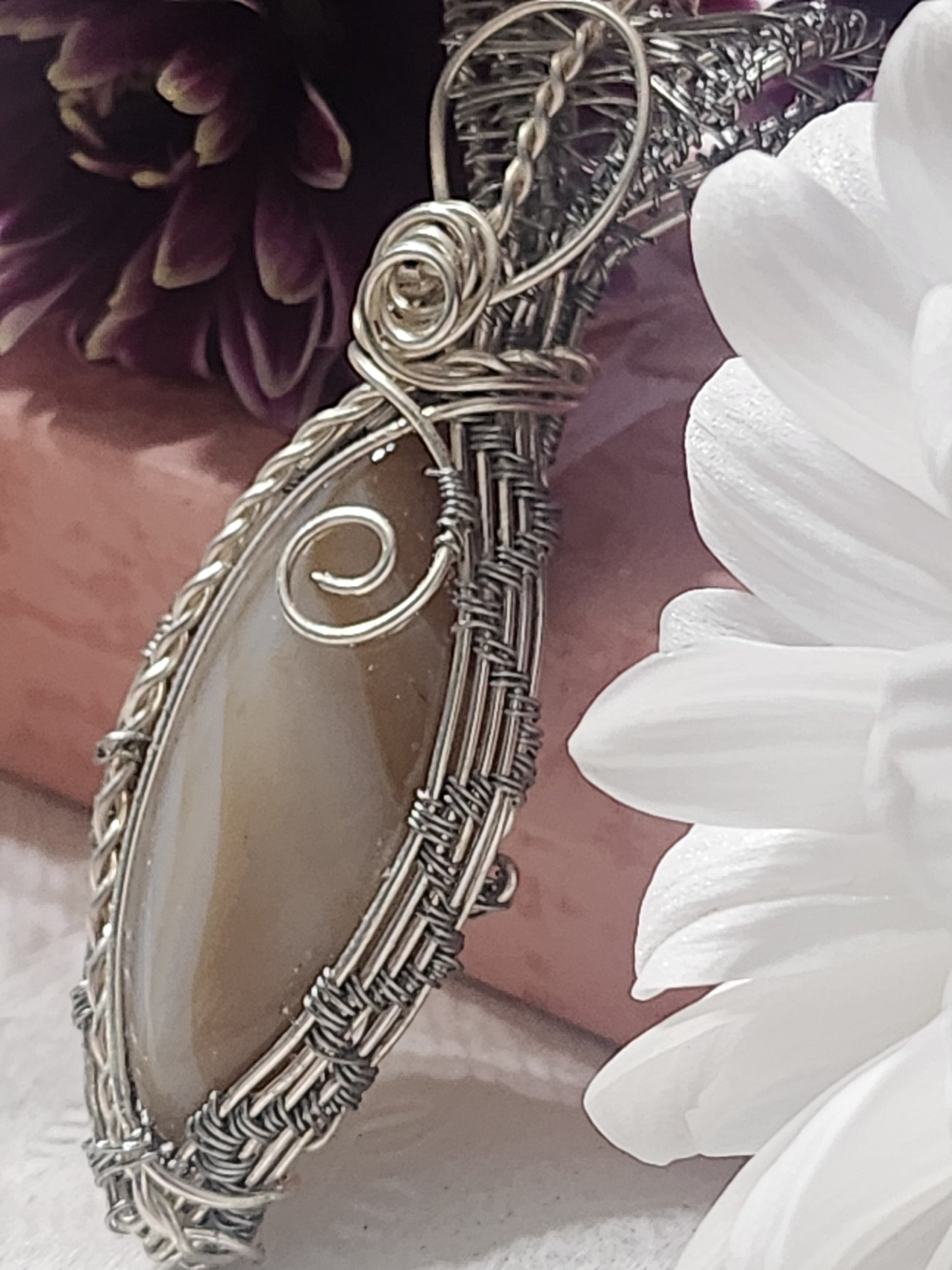 Brazilian Agate Pendant