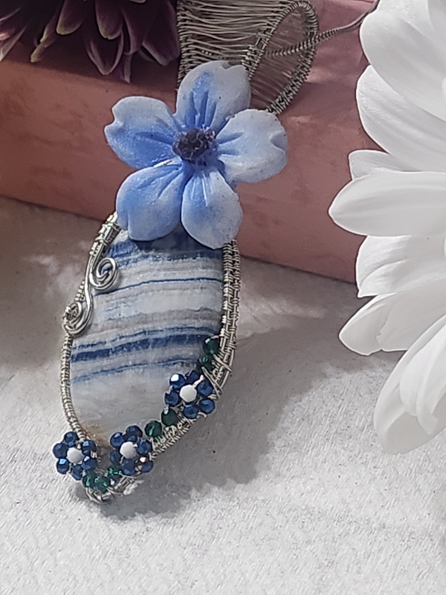 Sheelite Flower Pendant (SALE)