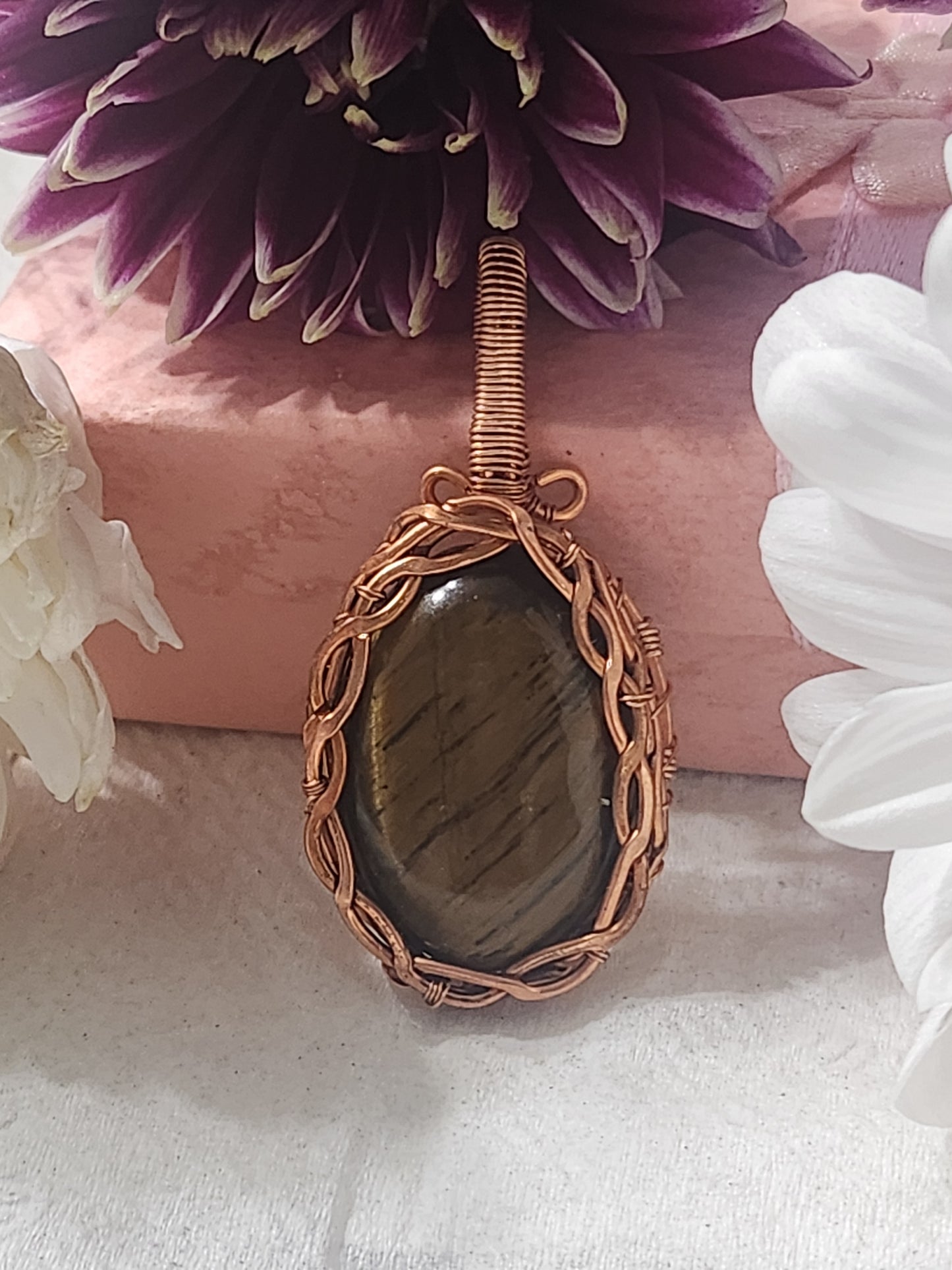Tiger's Eye Pendant (SALE)