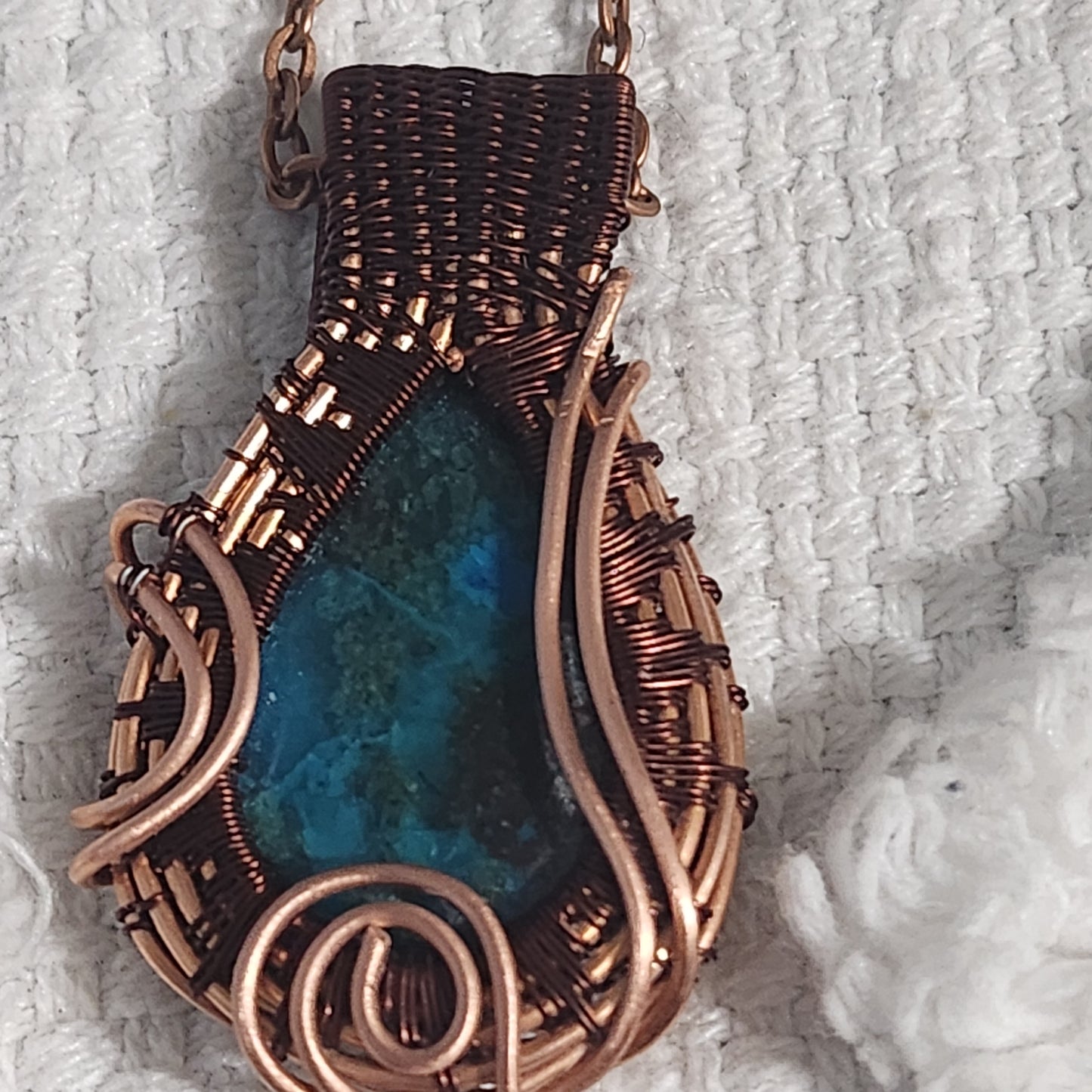 Azurite Pendant (RARE Stone)