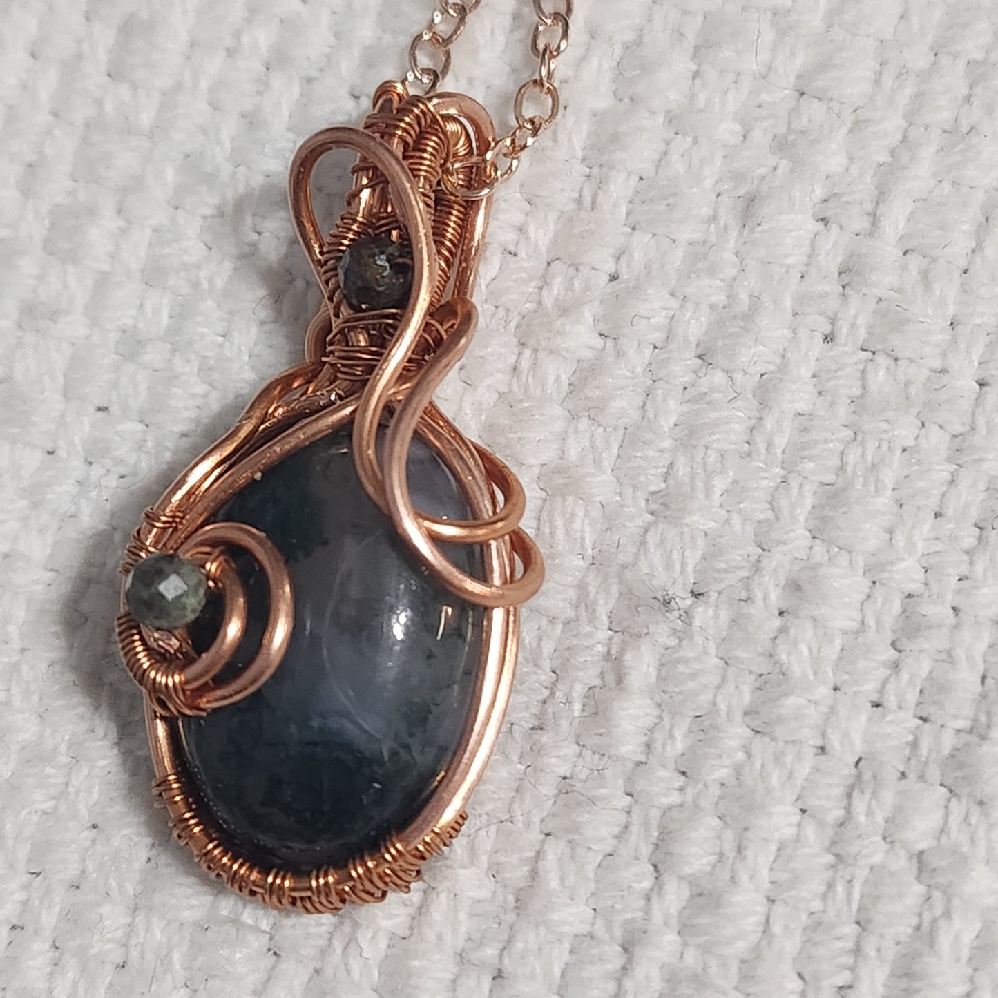 Moss Agate Pendant (SALE)