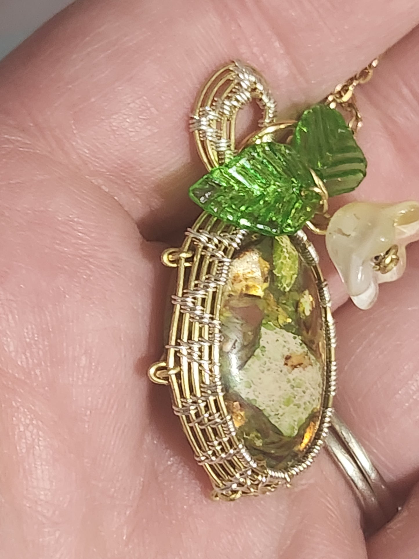 Sea Sediment Jasper Pendant