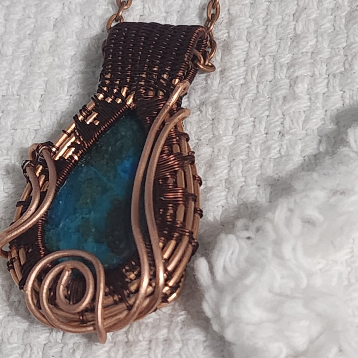 Azurite Pendant (RARE Stone)