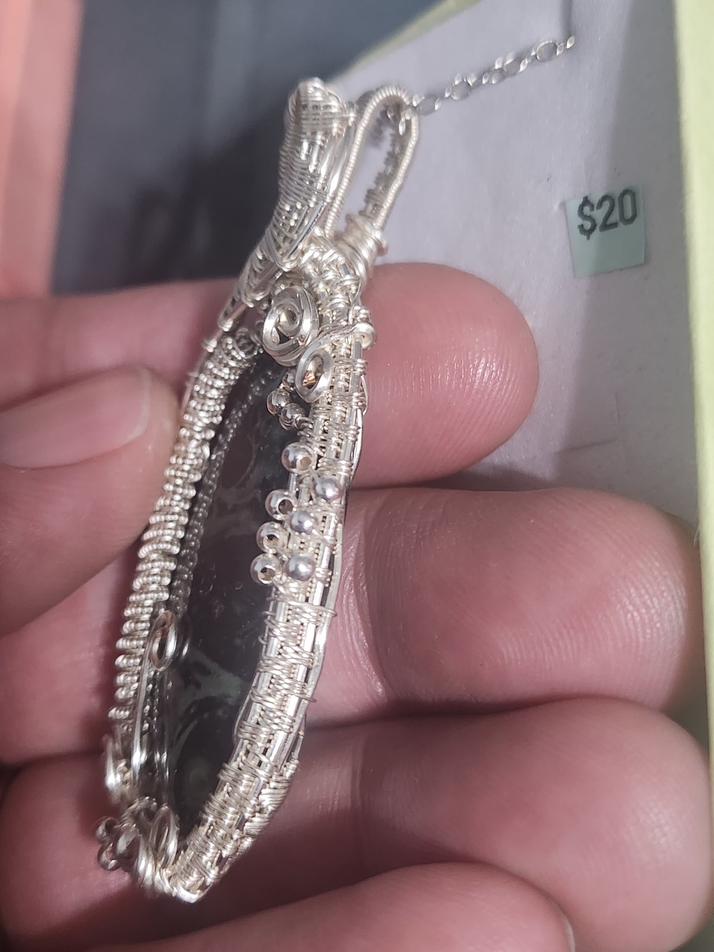 Star galaxy stone Pendant