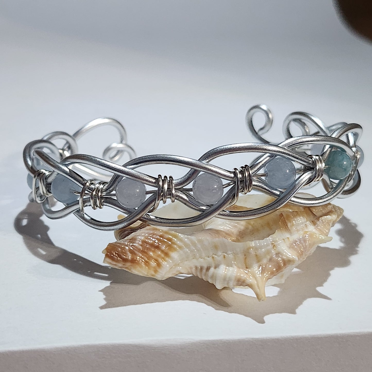 Wire Bangle Bracelet