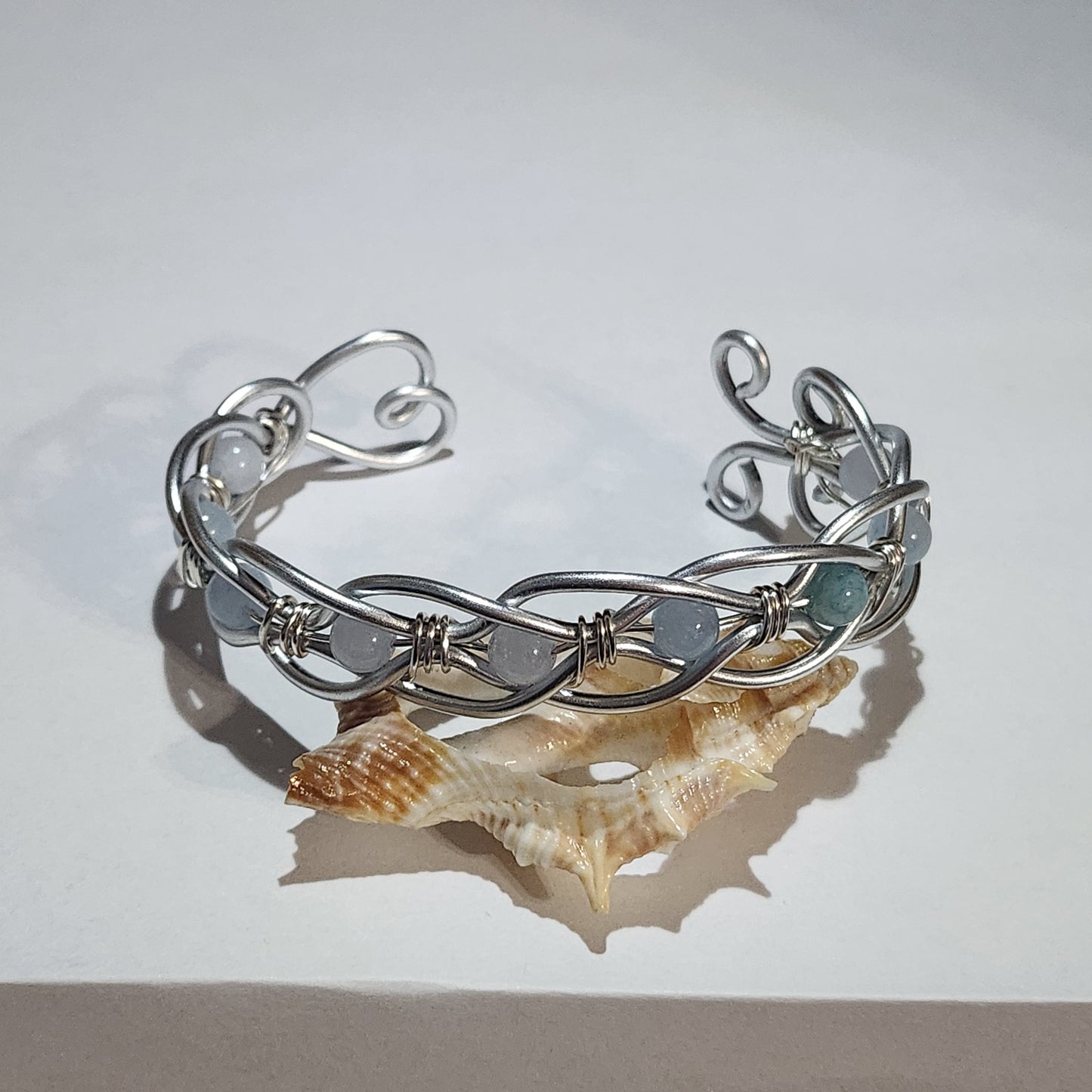 Wire Bangle Bracelet