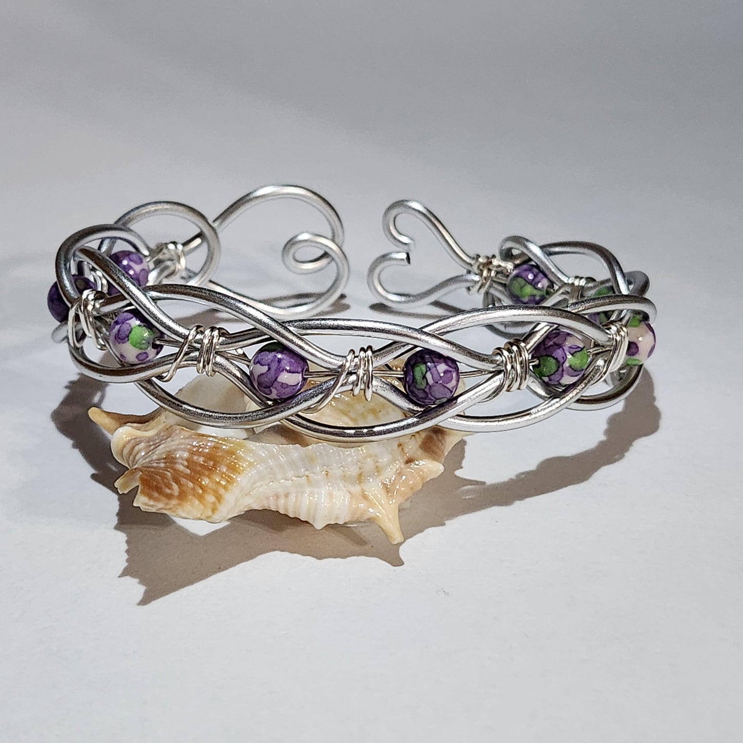 Wire Bangle Bracelet