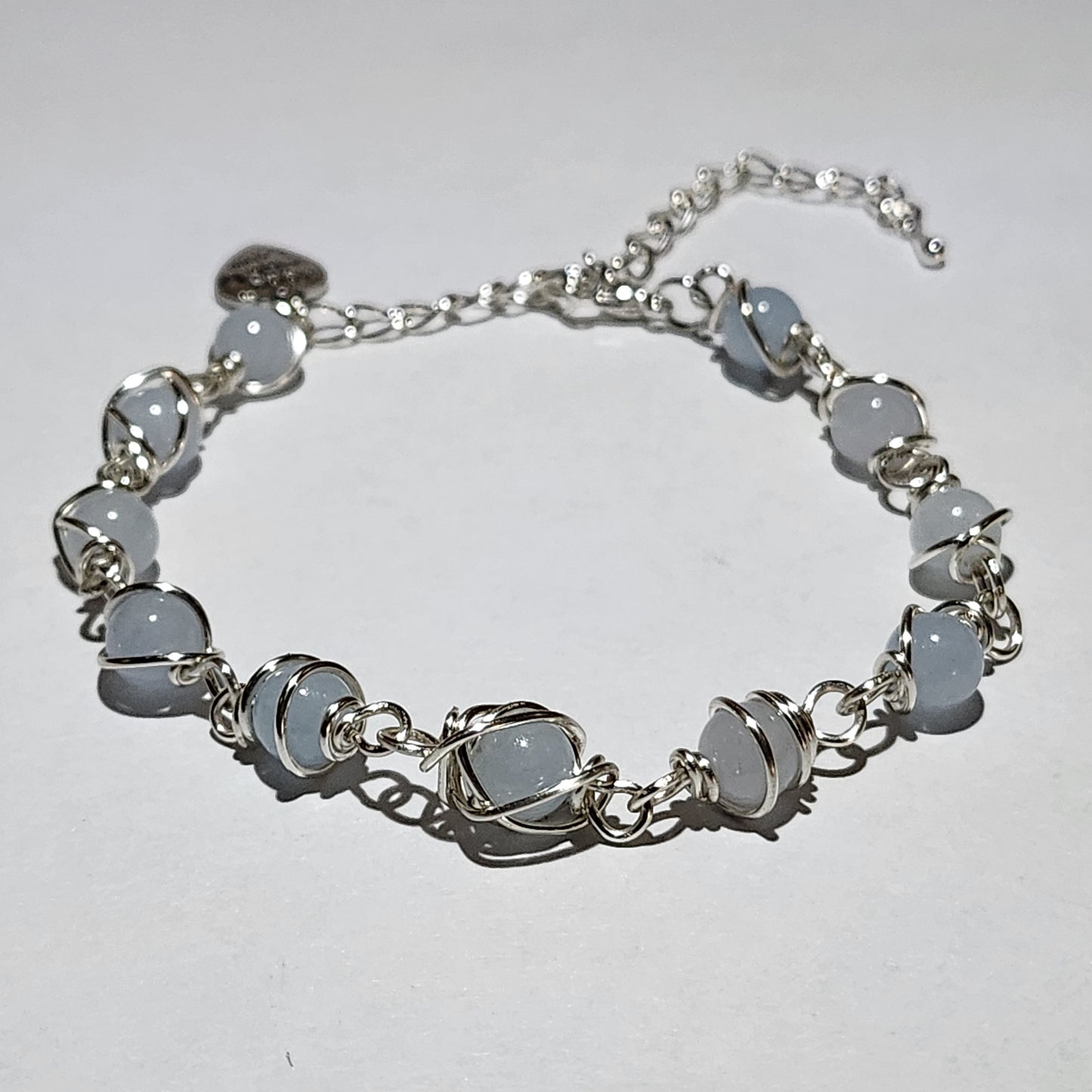 Wrapped Crystal bracelet