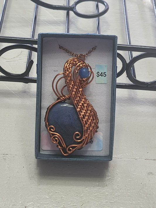 Blue Aventurine Pendant