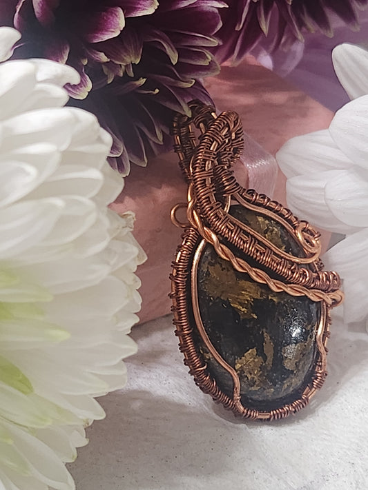Bronzite Pendant
