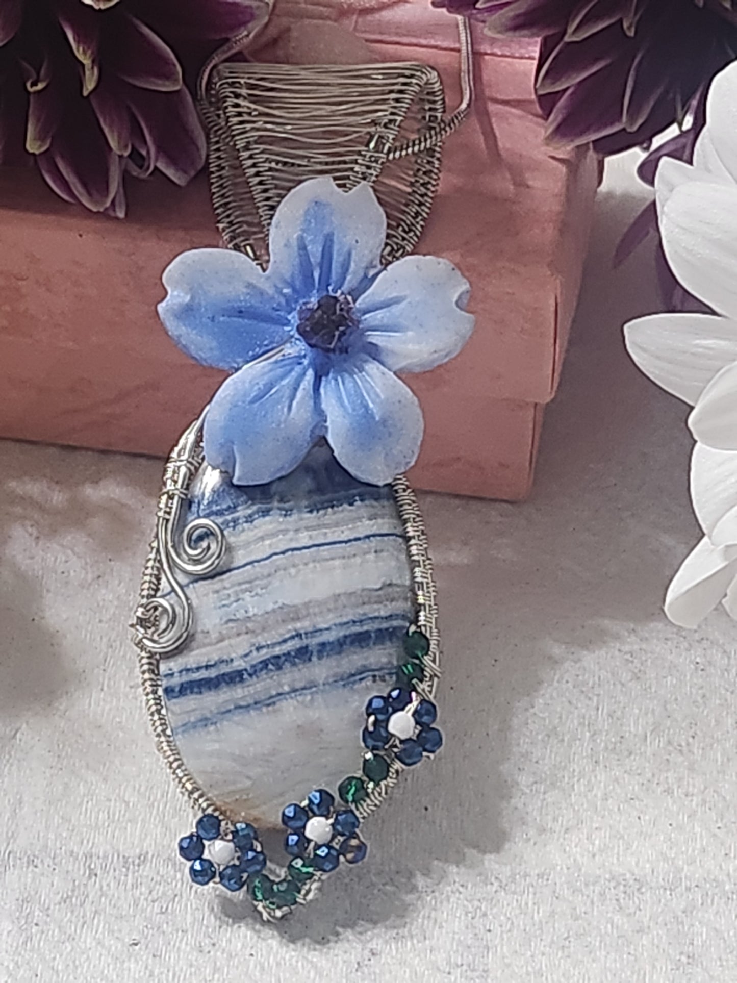 Sheelite Flower Pendant (SALE)